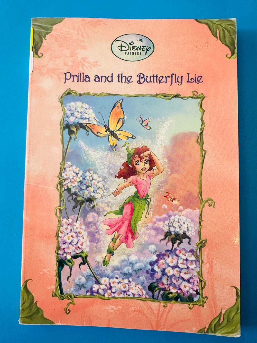 Disney Fairies Prilla And The Butterfly Lie ChapterPaperback Book 2007 RARE